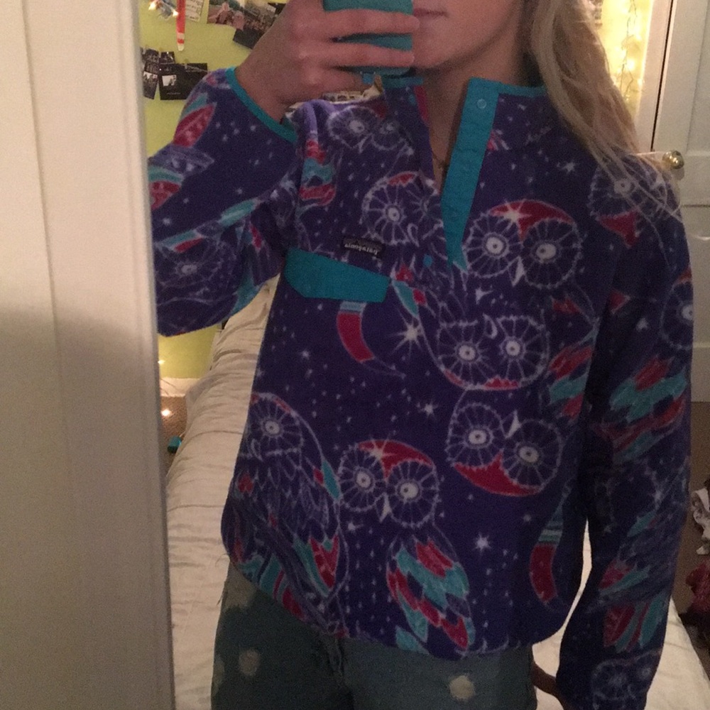 Patagonia pullover fleece